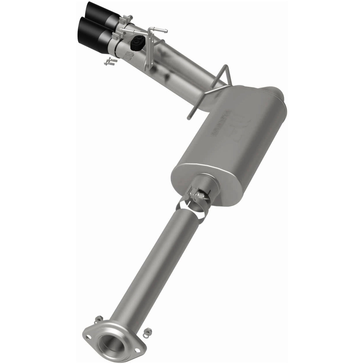 MagnaFlow Street Series cat-back výfuk – Ford F-150 (2015–2020), 2 černé koncovky vpravo před zadním kolem - 19497