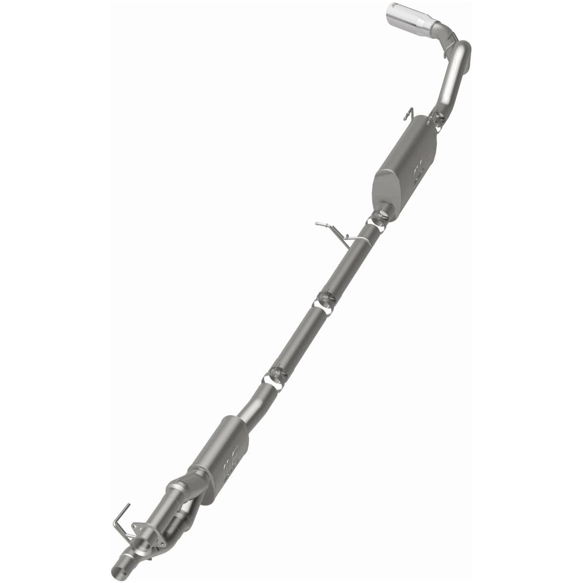 MagnaFlow Street Series cat-back výfuk – Ford F-250 Super Duty 7,3 (2020–2021) a další, leštěná koncovka Ø 5″ vpravo vzadu, potrubí Ø 3,5″ - 19530