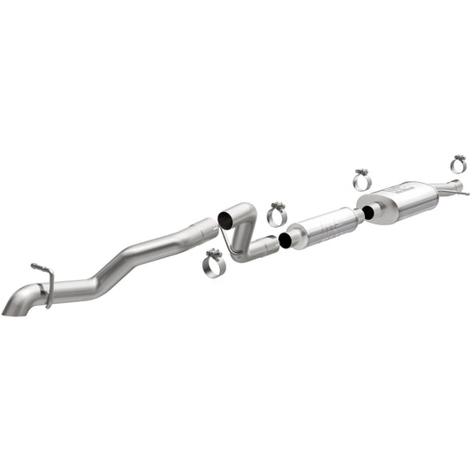 MagnaFlow Overland Series cat-back výfuk – Jeep Wrangler 3,6 (2012–2018) - 19539
