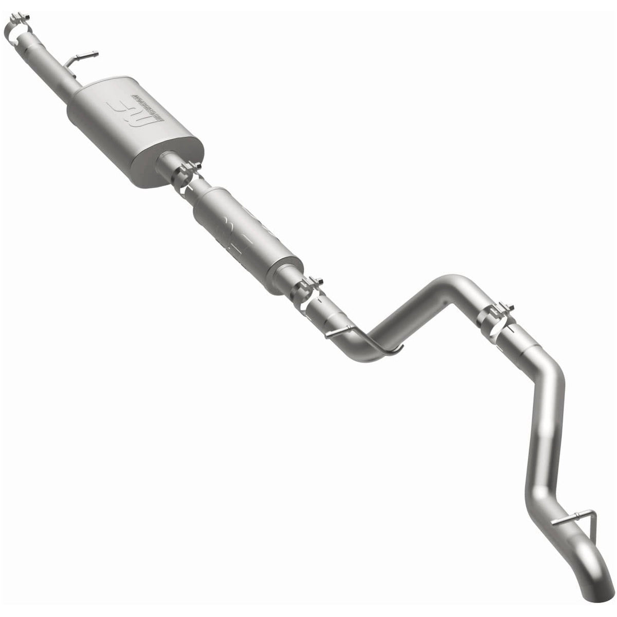 MagnaFlow Overland Series cat-back výfuk – Jeep Wrangler 3,6 (2012–2018) - 19539