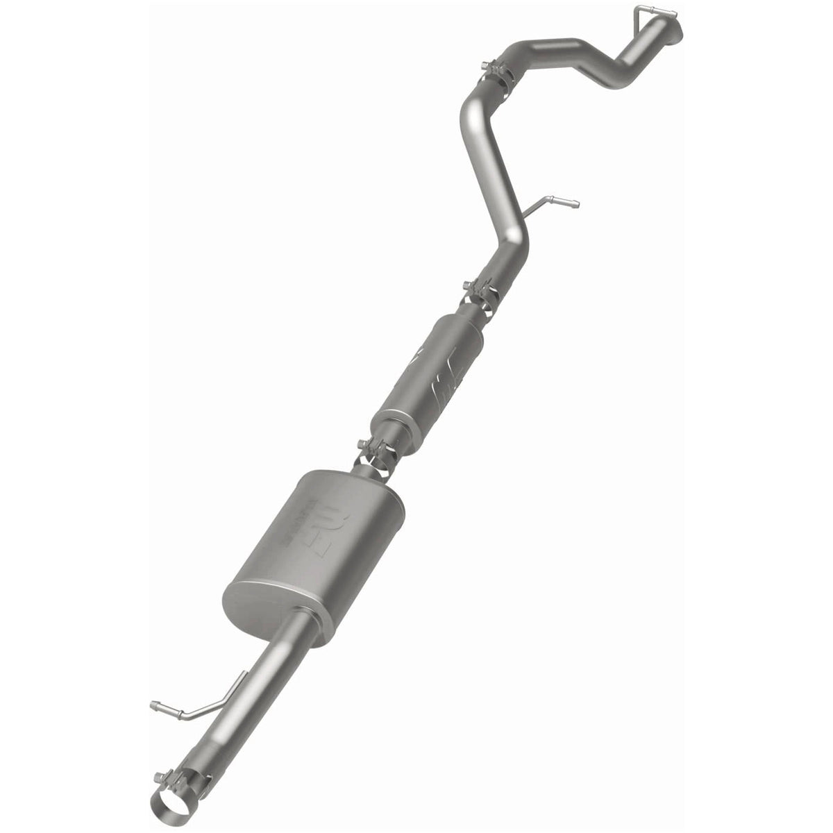 MagnaFlow Overland Series cat-back výfuk – Jeep Wrangler 3,6 (2012–2018) - 19539