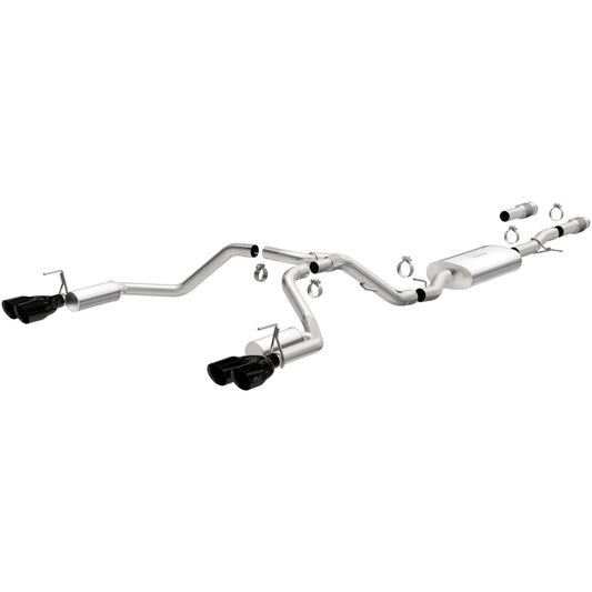 MagnaFlow Street Series cat-back výfuk – Chevrolet Suburban (2021) / GMC Yukon XL 6,2 (2021), koncovky Black Chrome - 19543