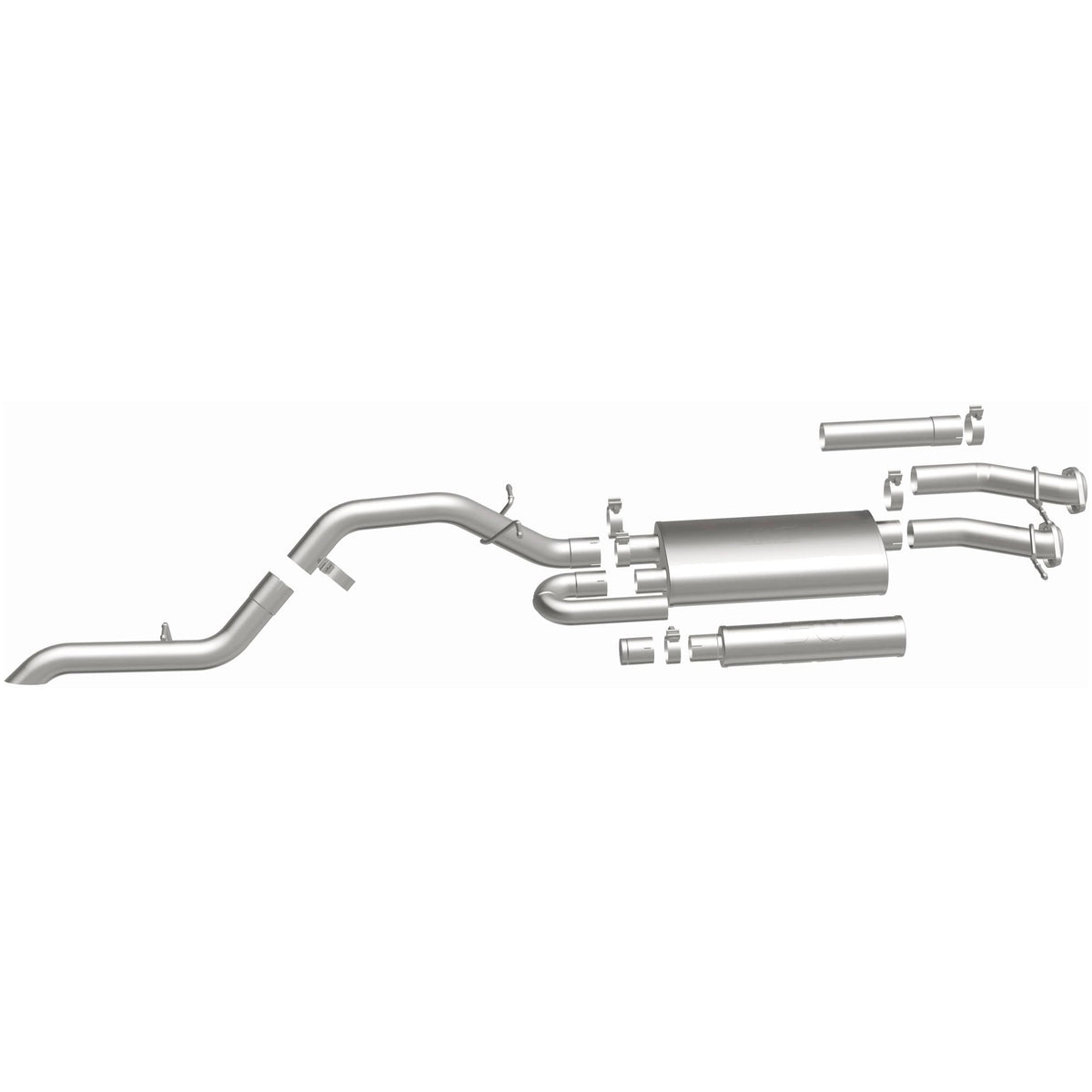 MagnaFlow Overland Series cat-back výfuk – Chevrolet Colorado / GMC Canyon 3,6 (2015–2022) - 19569