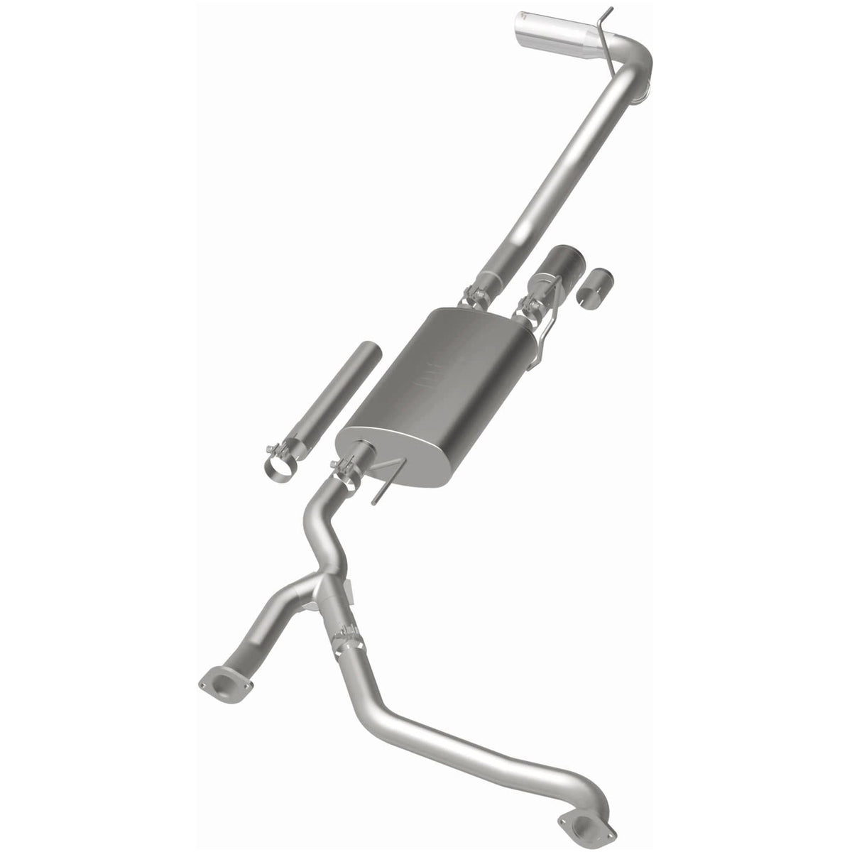 MagnaFlow Street Series cat-back výfuk – Nissan Frontier 3,8 (2022–2026) - 19574