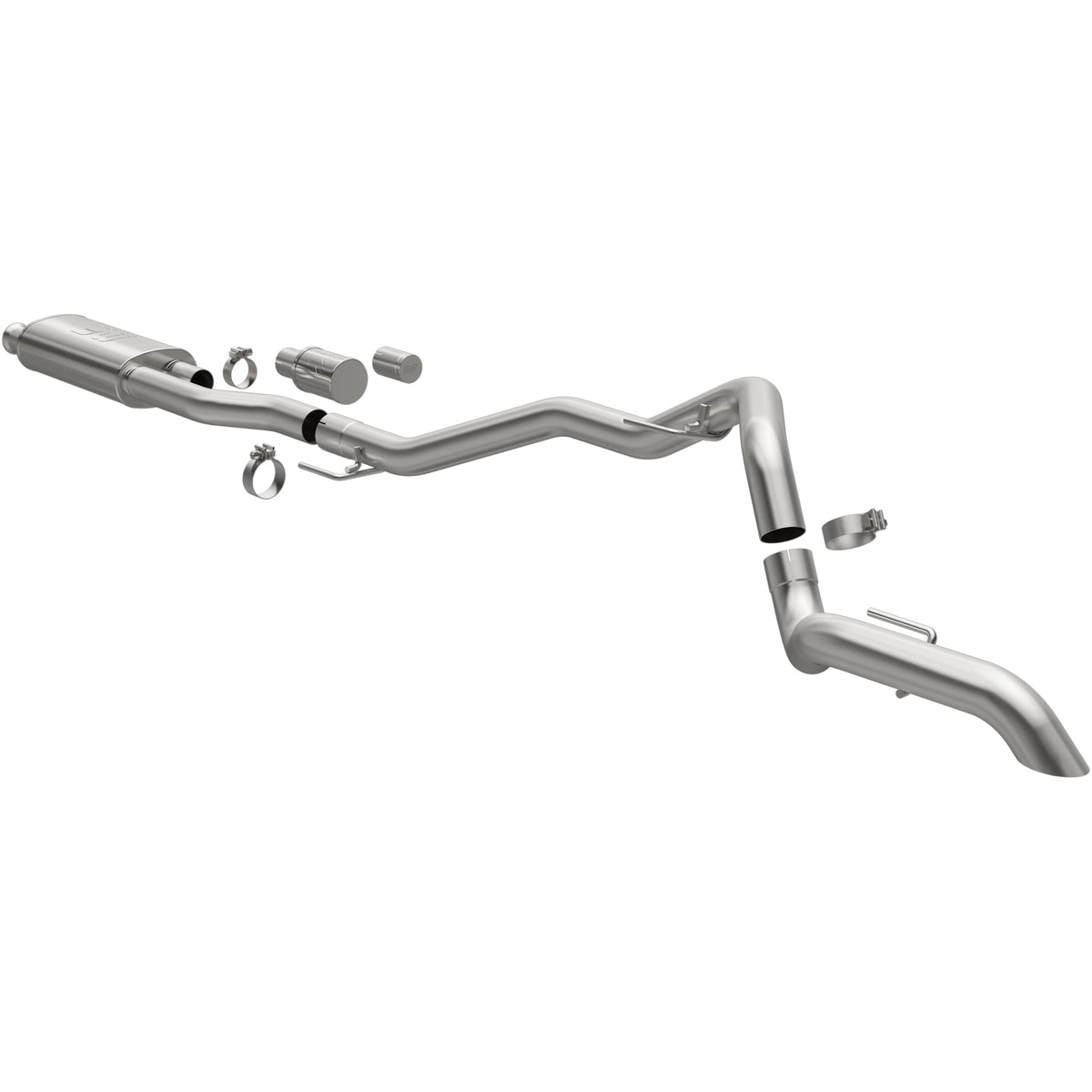 MagnaFlow Overland Series cat-back výfuk – Jeep Gladiator 3,6 (2020–2026) - 19621