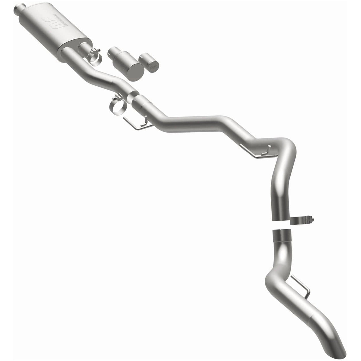 MagnaFlow Overland Series cat-back výfuk – Jeep Gladiator 3,6 (2020–2026) - 19621