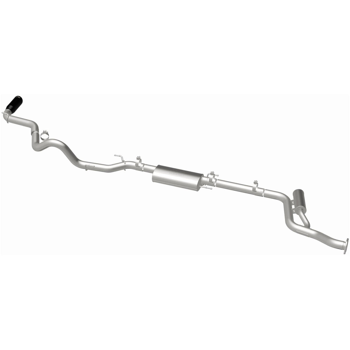 MagnaFlow SPEQ Series cat-back výfuk – Toyota Tacoma 2,4 (2024–2026), koncovka Black Chrome - 19680