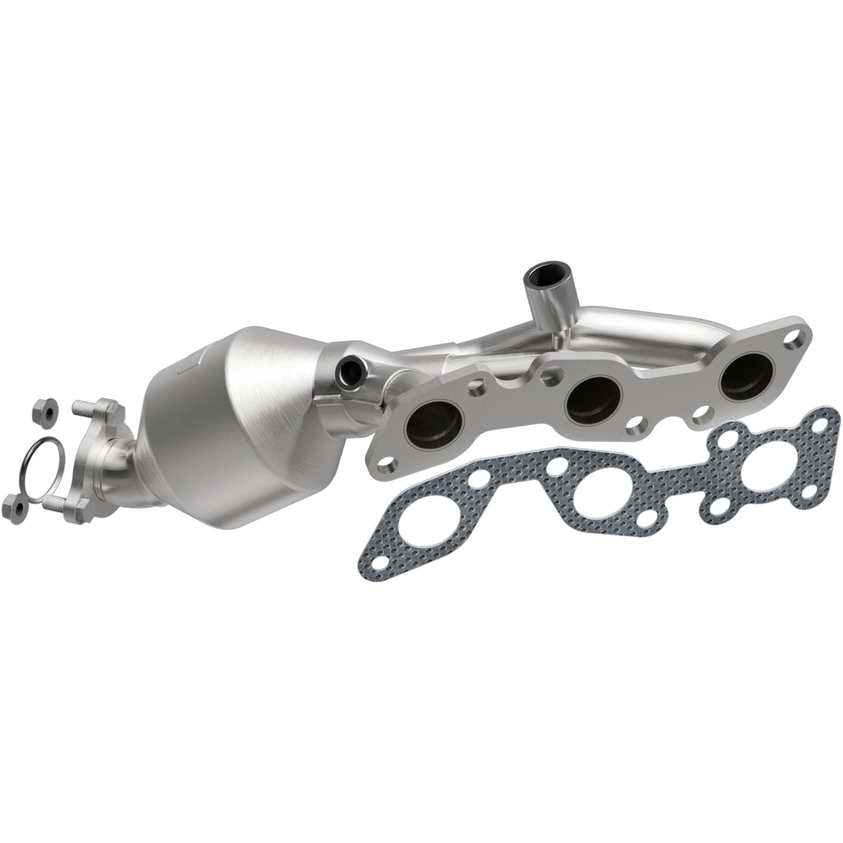 Katalyzátor se svodem MagnaFlow HM Grade pro přímou montáž (levý) – Nissan Frontier 3,3 (2002–2004) / Nissan Xterra 3,3 (2002–2004) - 24380