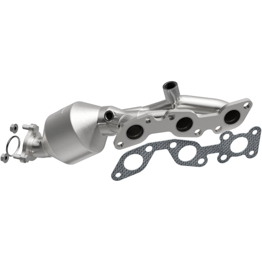 Katalyzátor se svodem MagnaFlow HM Grade pro přímou montáž (levý) – Nissan Frontier 3,3 (2002–2004) / Nissan Xterra 3,3 (2002–2004) - 24380