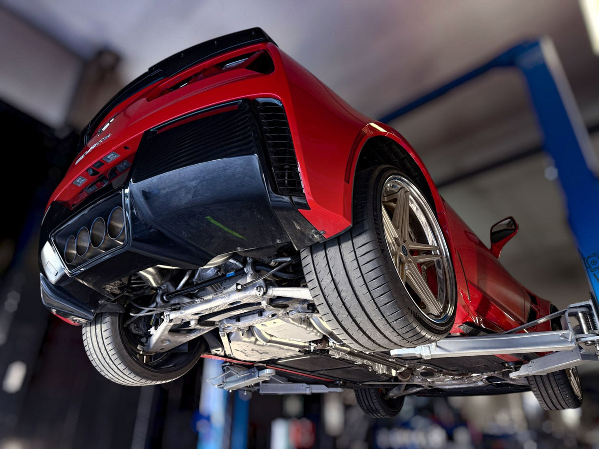 Sportovní klapkový výfuk Hurricane 3,5″ – Chevrolet Corvette C7 Stingray/Grand Sport