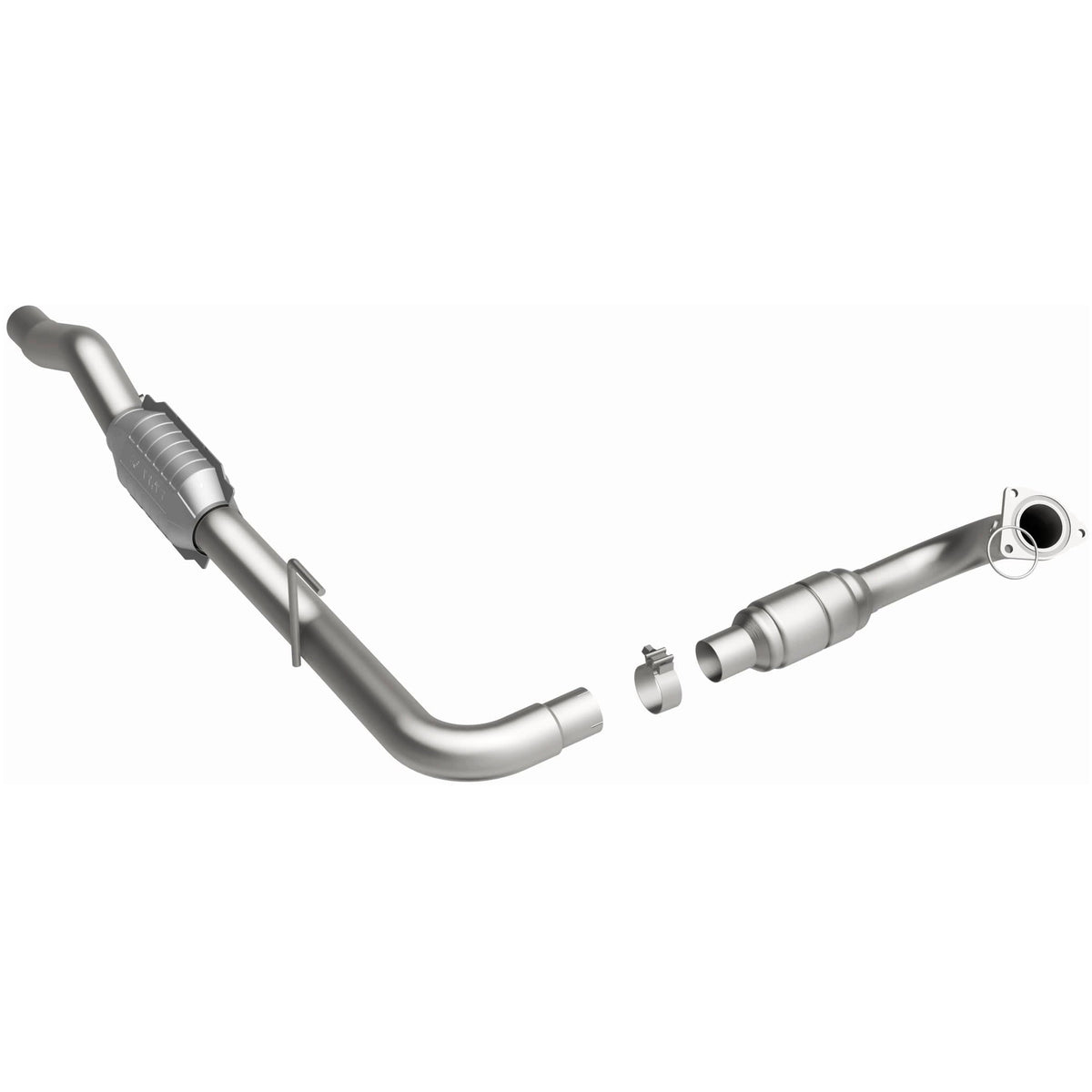 Katalyzátor MagnaFlow California Grade pro přímou montáž (levý) – GMC Sierra 2500 HD 6,0 (2002–2006) / GMC Yukon XL 2500 6,0 (2001–2005) a další - 447270