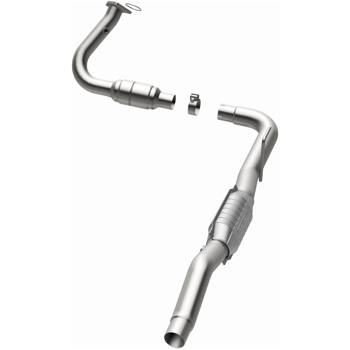Katalyzátor MagnaFlow California Grade pro přímou montáž (levý) – GMC Sierra 2500 HD 6,0 (2002–2006) / GMC Yukon XL 2500 6,0 (2001–2005) a další - 447270