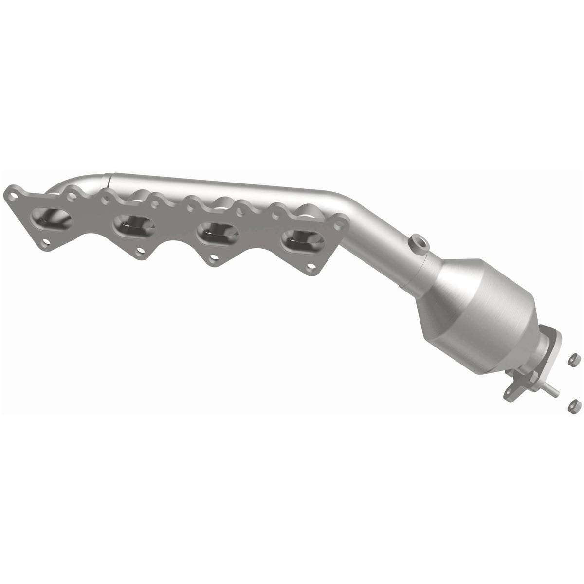 Katalyzátor se svodem MagnaFlow California Grade pro přímou montáž (pravý) – Hyundai Equus 4,6 (2011) / Hyundai Genesis 4,6 (2009–2012) - 5531900