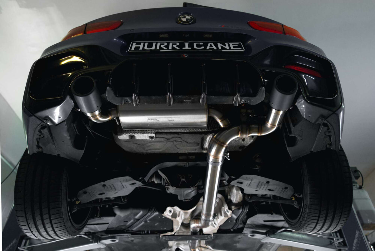 Sportovní klapkový výfuk Hurricane 3,5″ – BMW M135i F20/21