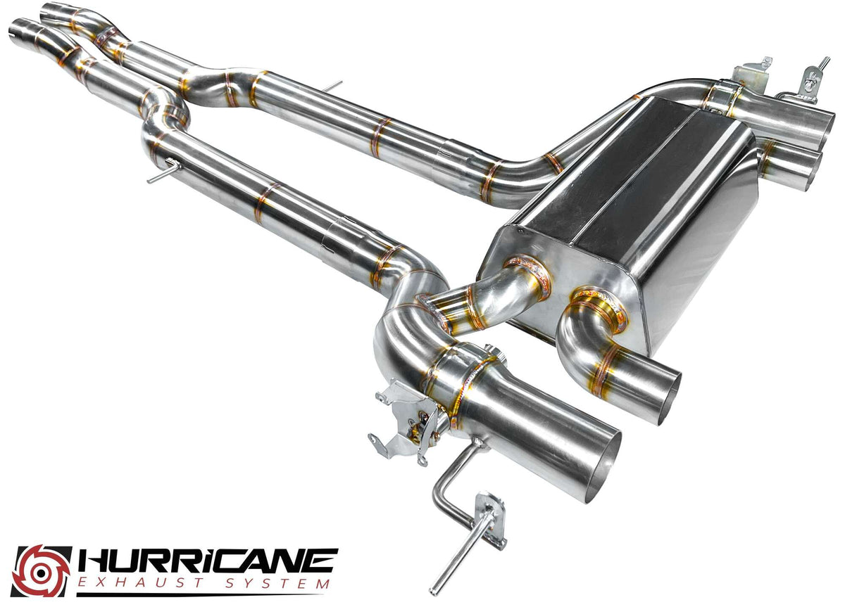 Sportovní klapkový výfuk Hurricane 3,5″ – BMW M2 G87 460 k