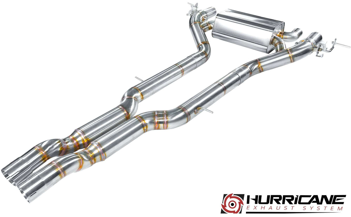 Sportovní klapkový výfuk Hurricane 3,5″ – BMW M2 G87 480 k