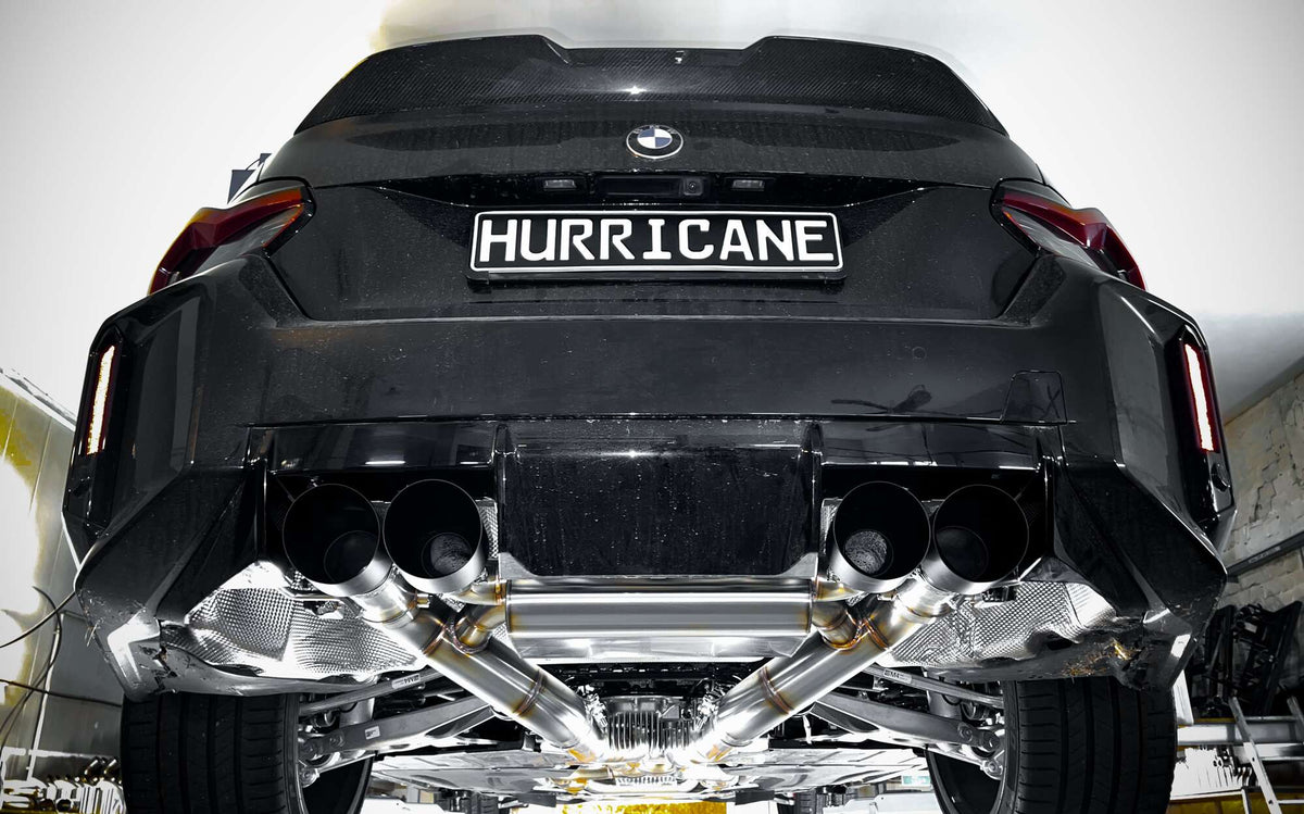 Sportovní klapkový výfuk Hurricane 3,5″ – BMW M2 G87 460 k