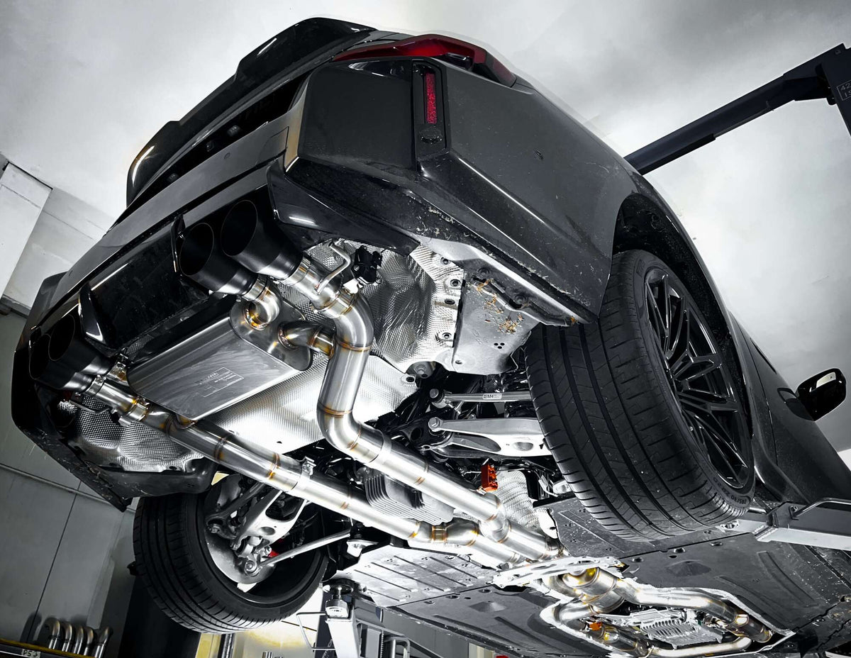 Sportovní klapkový výfuk Hurricane 3,5″ – BMW M2 G87 480 k