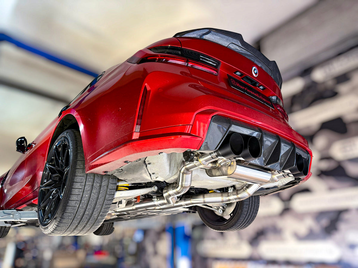 Sportovní klapkový výfuk Hurricane 3,5″ – BMW M3 G80 480 k