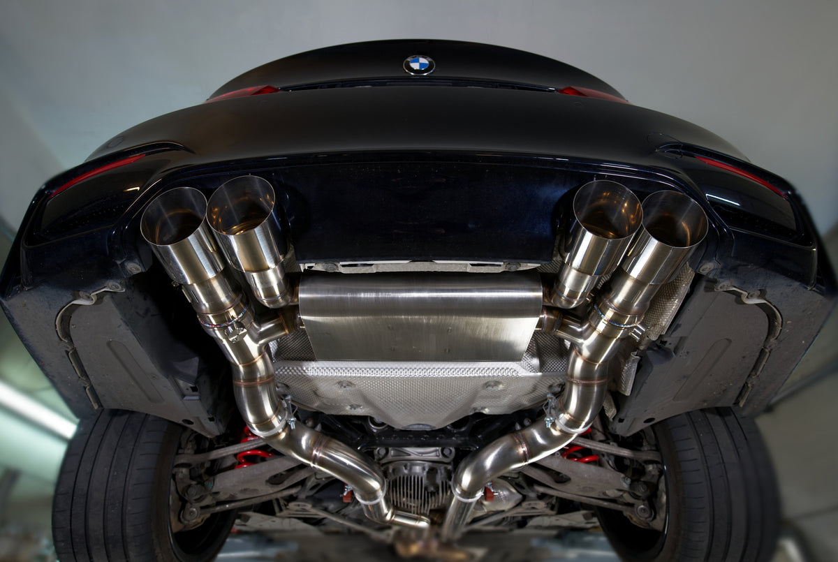 Sportovní klapkový výfuk Hurricane 3,5″ – BMW M4 F82 Clubsport 460 k