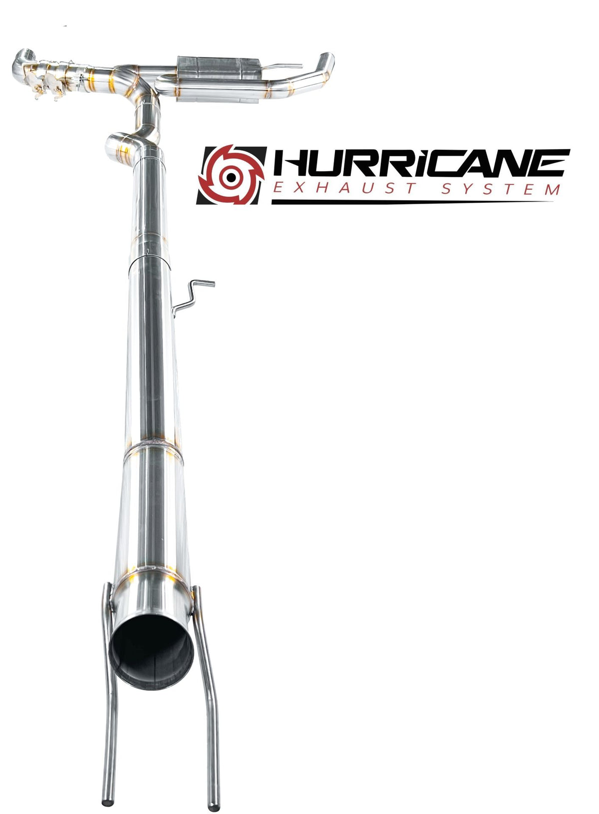 Sportovní klapkový výfuk Hurricane 3,5″ – Mercedes CLA45 AMG Shooting Brake