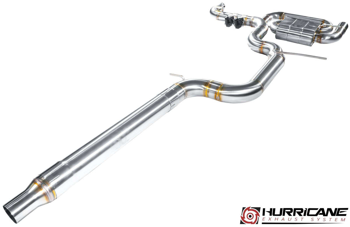 Sportovní klapkový výfuk Hurricane 3,5″ – Seat Leon FR 190 k s OPF verze V2