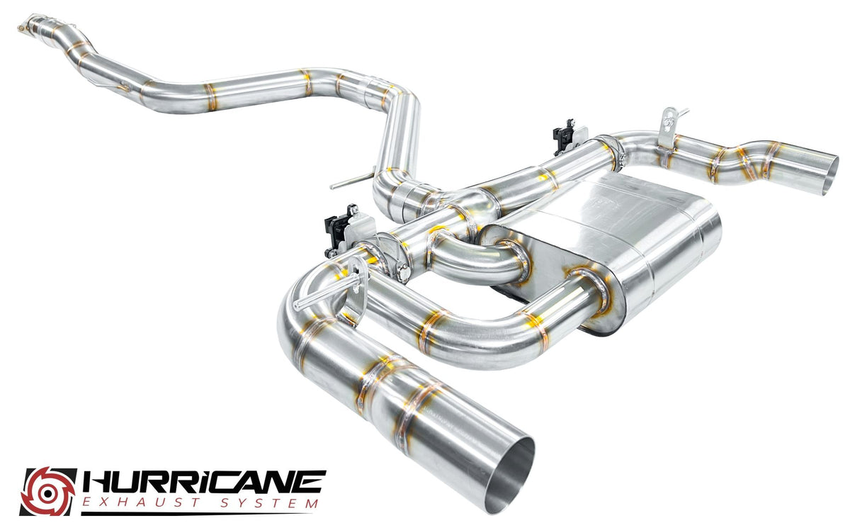 Sportovní klapkový výfuk Hurricane 3,5″ – Hyundai i30N facelift Fastback 280 k