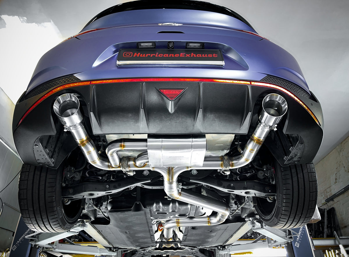 Sportovní klapkový výfuk Hurricane 3,5″ – Hyundai i30N facelift Fastback 280 k