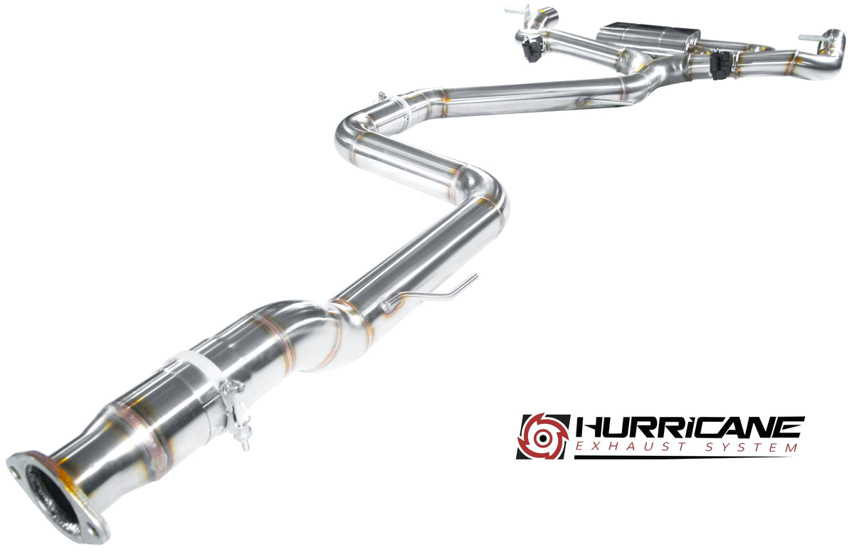 Sportovní klapkový výfuk Hurricane 3,5″ – Hyundai i30N facelift Hatchback 280 k