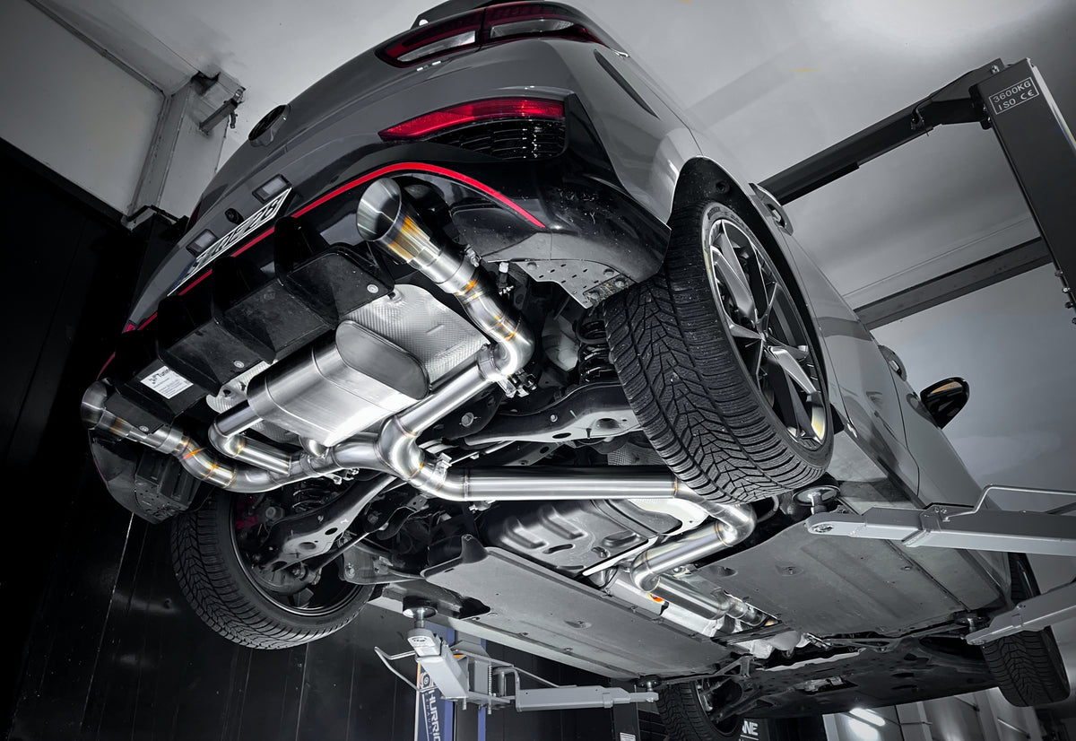 Sportovní klapkový výfuk Hurricane 3,5″ – Hyundai i30N facelift Hatchback 280 k