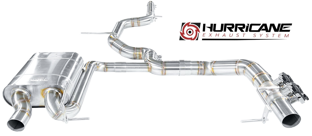 Sportovní klapkový výfuk Hurricane 3,5″ – Skoda Octavia RS NX 245 Combi