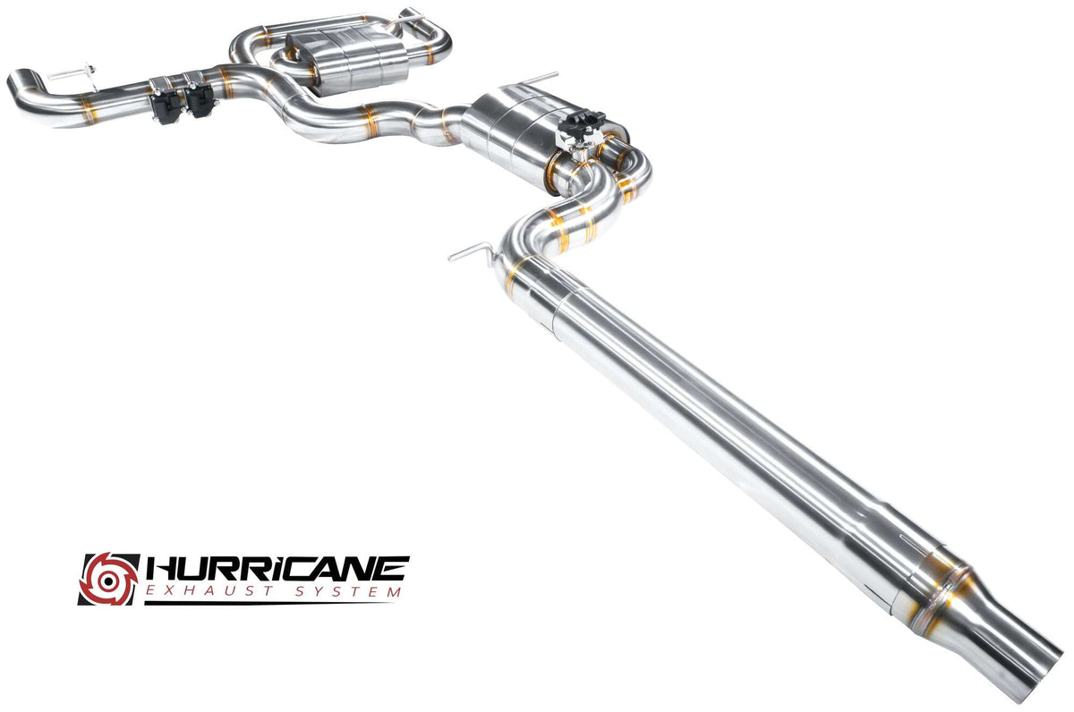 Sportovní klapkový výfuk Hurricane 3,5″ – VW Golf 7.5 GTI facelift verze V3