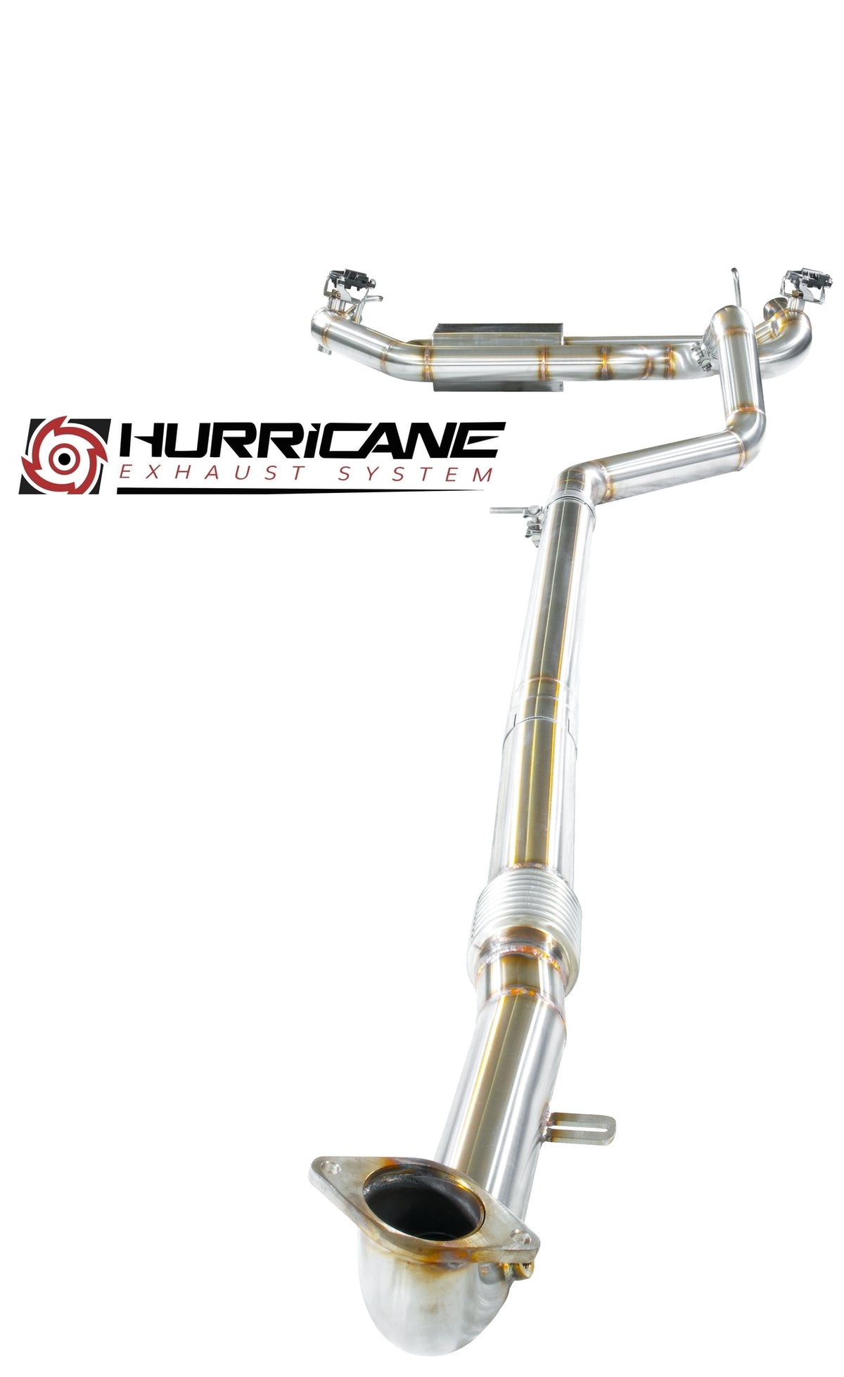 Sportovní klapkový výfuk Hurricane 70 mm – Abarth 595 (140 k - 180 k)