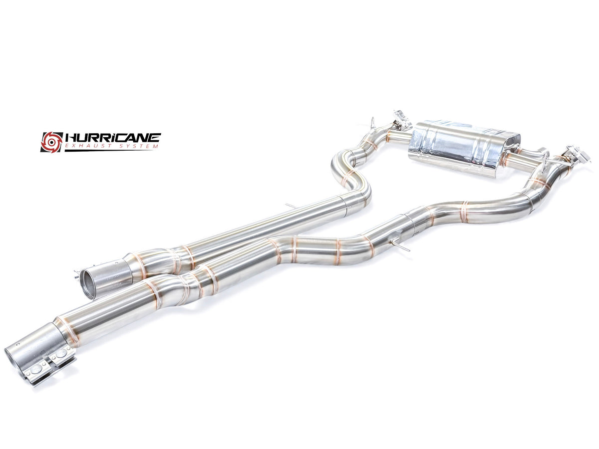 Sportovní klapkový výfuk Hurricane 3,5″ – BMW M3 F80 CS 460 k
