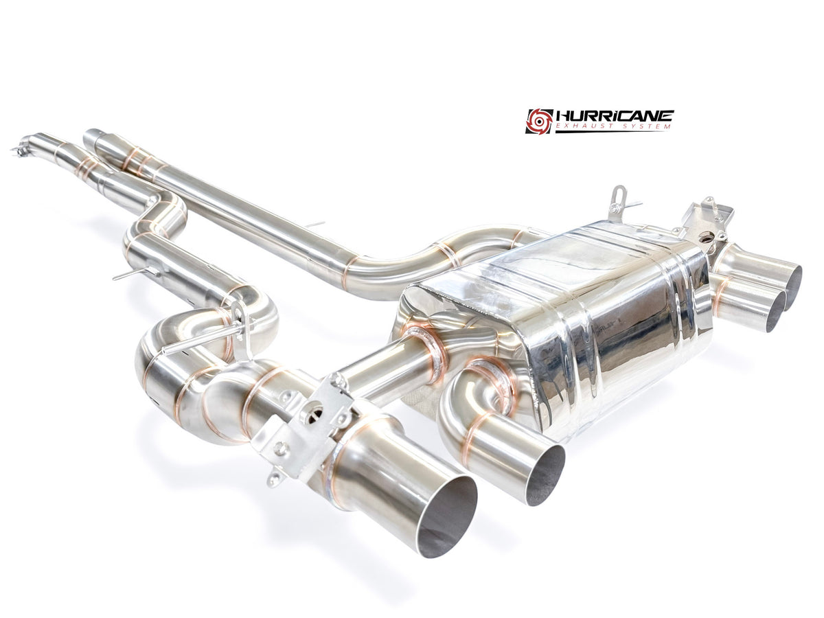 Sportovní klapkový výfuk Hurricane 3,5″ – BMW M4 F82 431 k