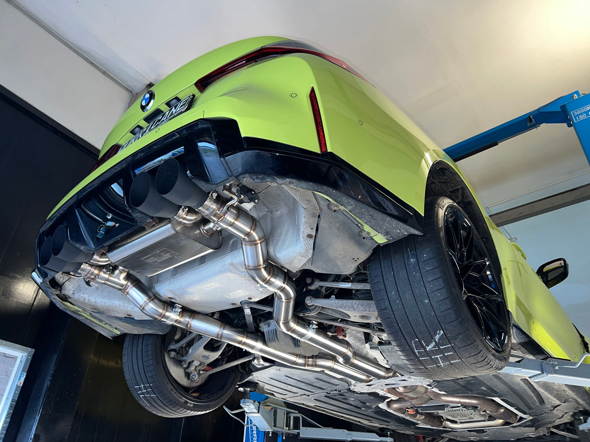 Sportovní klapkový výfuk Hurricane 3,5″ – BMW M4 G83 Competition LCI 530 k