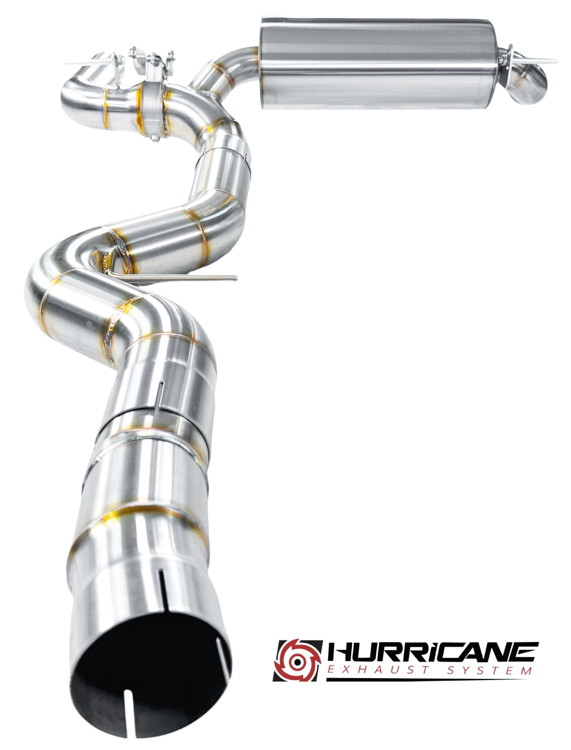 Sportovní klapkový výfuk Hurricane 3,5″ – BMW M240i F23 s OPF