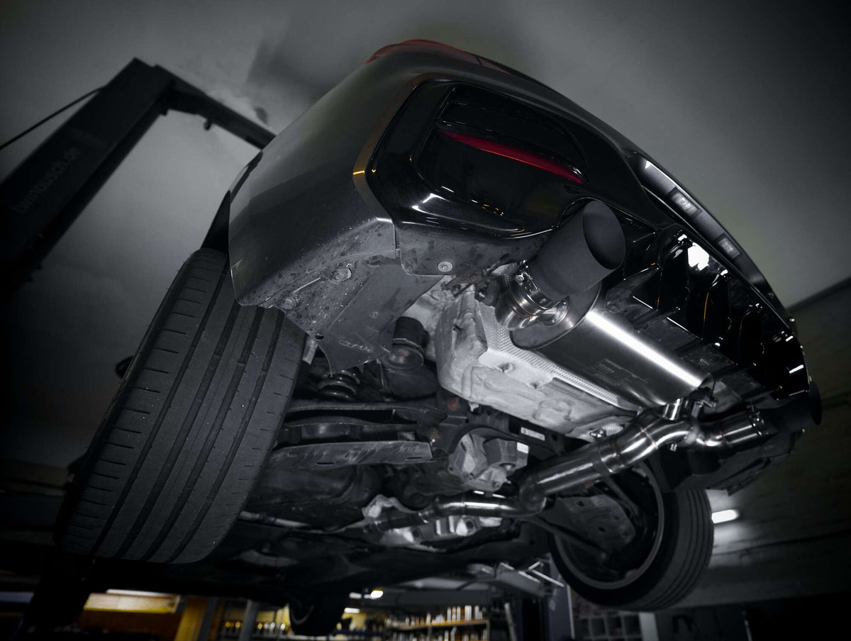 Sportovní klapkový výfuk Hurricane 3,5″ – BMW M140i F20/F21 s OPF
