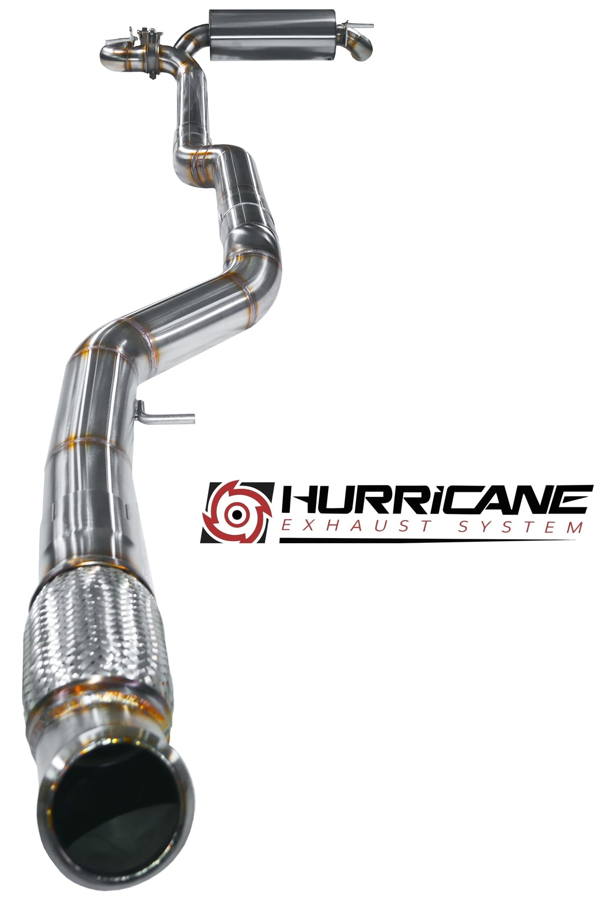 Sportovní klapkový výfuk Hurricane 3,5″ – BMW F30 335i sedan