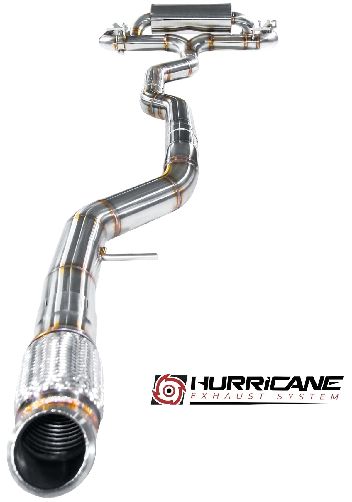 Sportovní klapkový výfuk Hurricane 3,5″ – BMW M2 F87 N55 370 k
