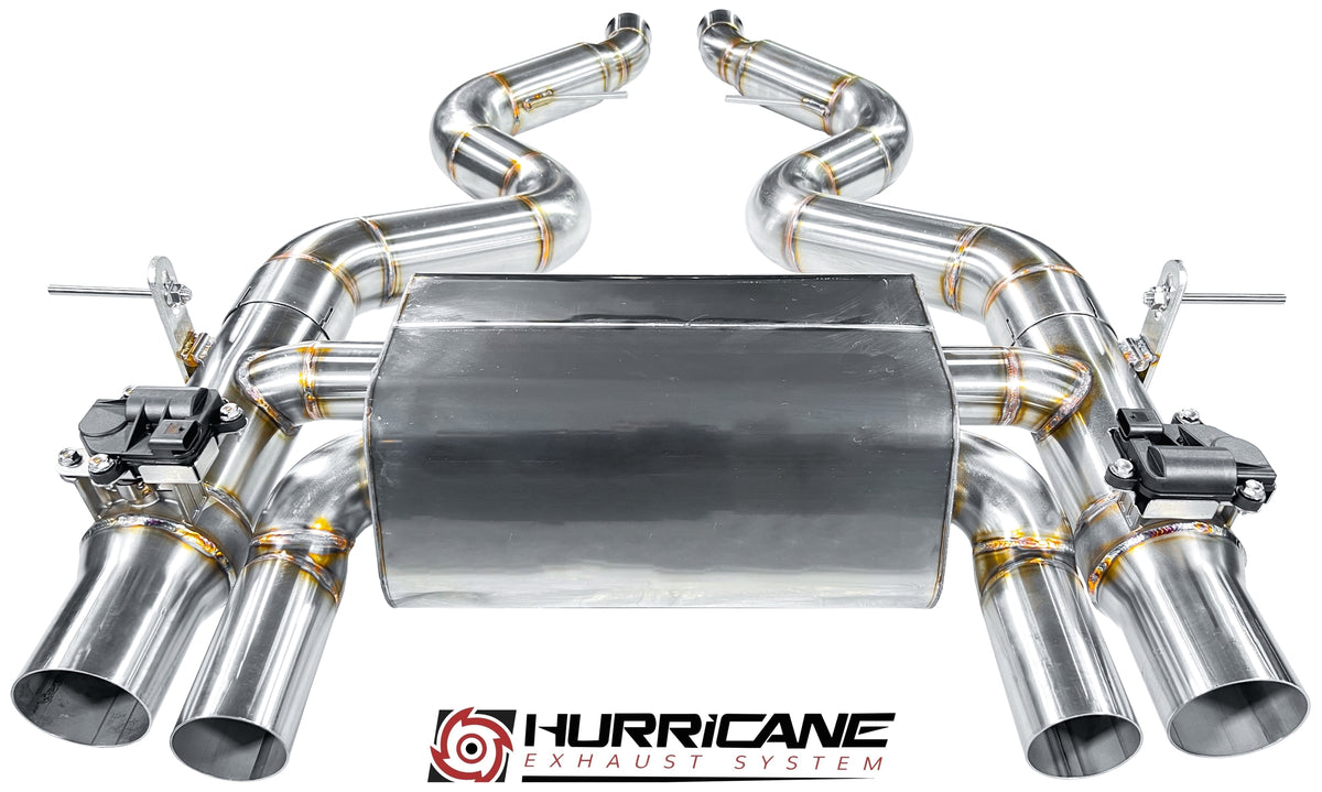 Sportovní klapkový výfuk Hurricane 3,5″ – BMW M3 E92