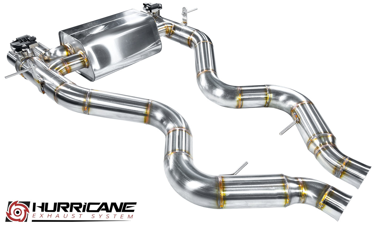 Sportovní klapkový výfuk Hurricane 3,5″ – BMW M3 E92