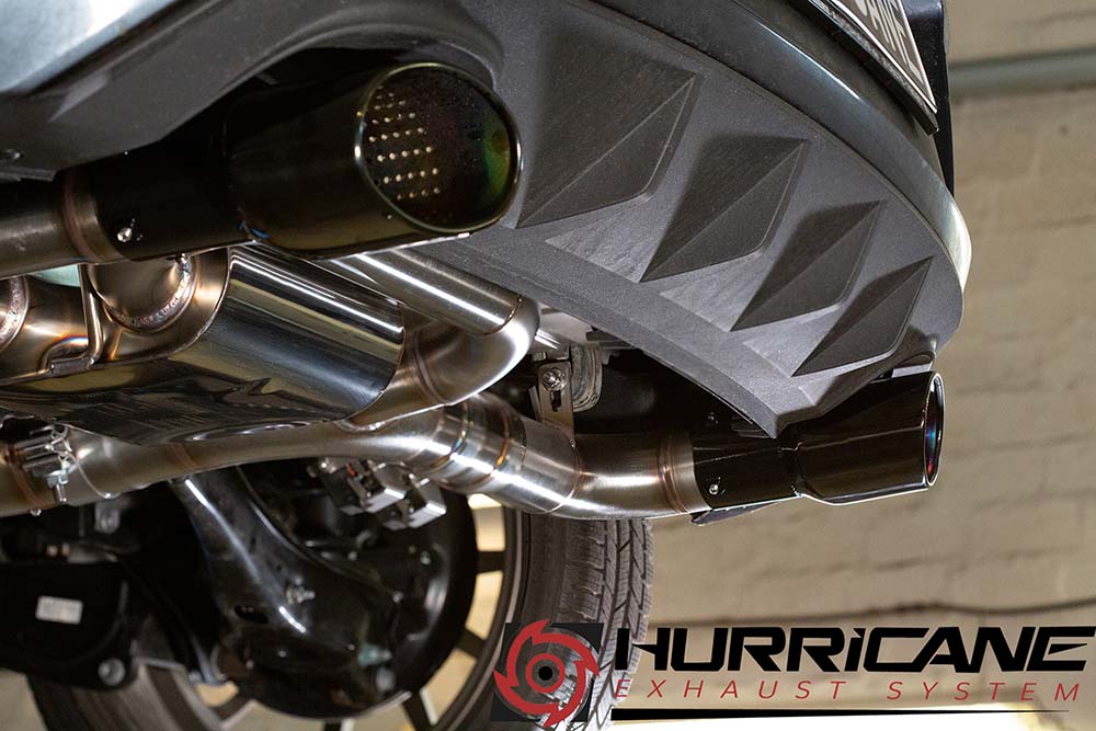 Sportovní klapkový výfuk Hurricane 3,5″ – Seat Leon Cupra 290 s OPF 5F verze V2