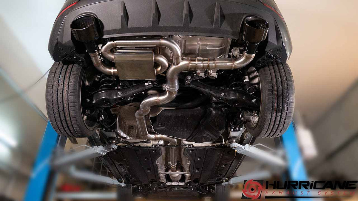 Sportovní klapkový výfuk Hurricane 3,5″ – Seat Leon Cupra 290 s OPF 5F verze V2