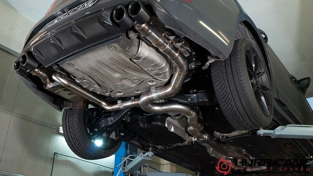 Sportovní klapkový výfuk Hurricane 3,5″ – Seat Leon Cupra R ST 300 AWD s OPF 5F verze V2