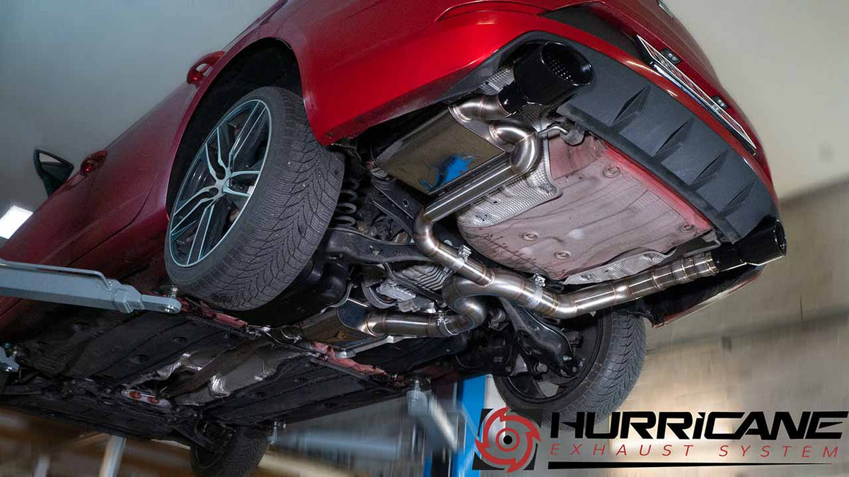 Sportovní klapkový výfuk Hurricane 3,5″ – Seat Leon Cupra ST 300 AWD 5F verze V1