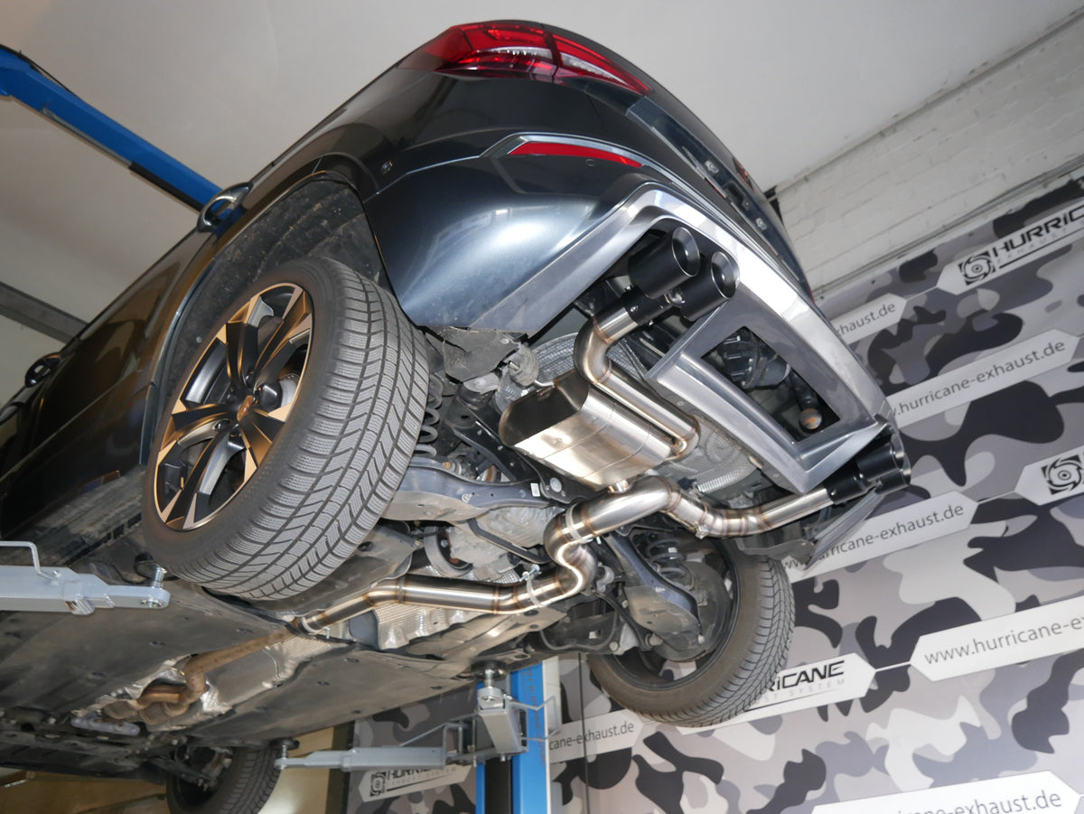Sportovní klapkový výfuk Hurricane 3,5″ – Cupra Ateca facelift s OPF AWD