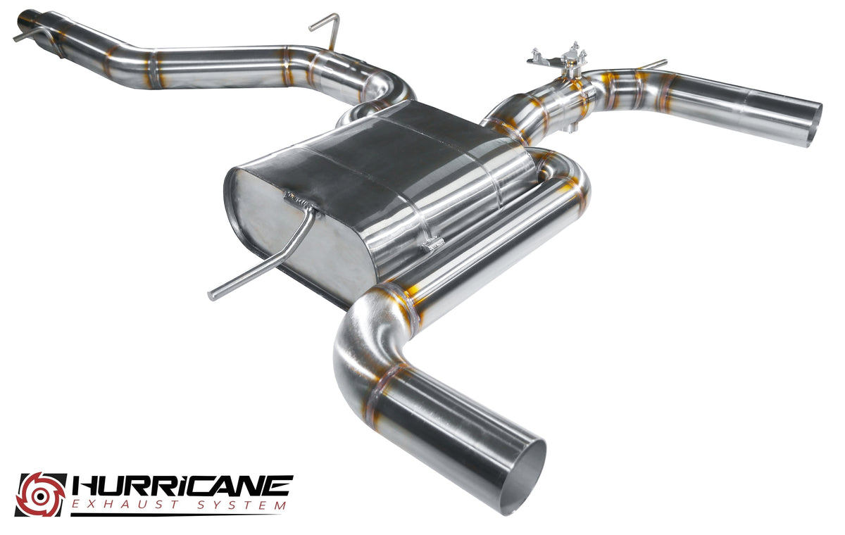Sportovní klapkový výfuk Hurricane 3,5″ – Cupra Ateca před faceliftem s OPF AWD