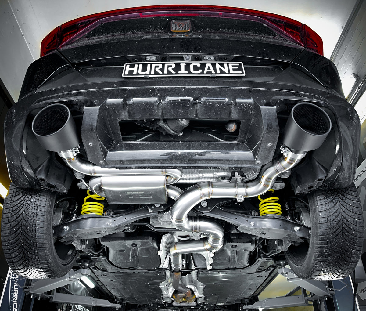 Sportovní klapkový výfuk Hurricane 3,5″ – Cupra Formentor VZ 310 k AWD
