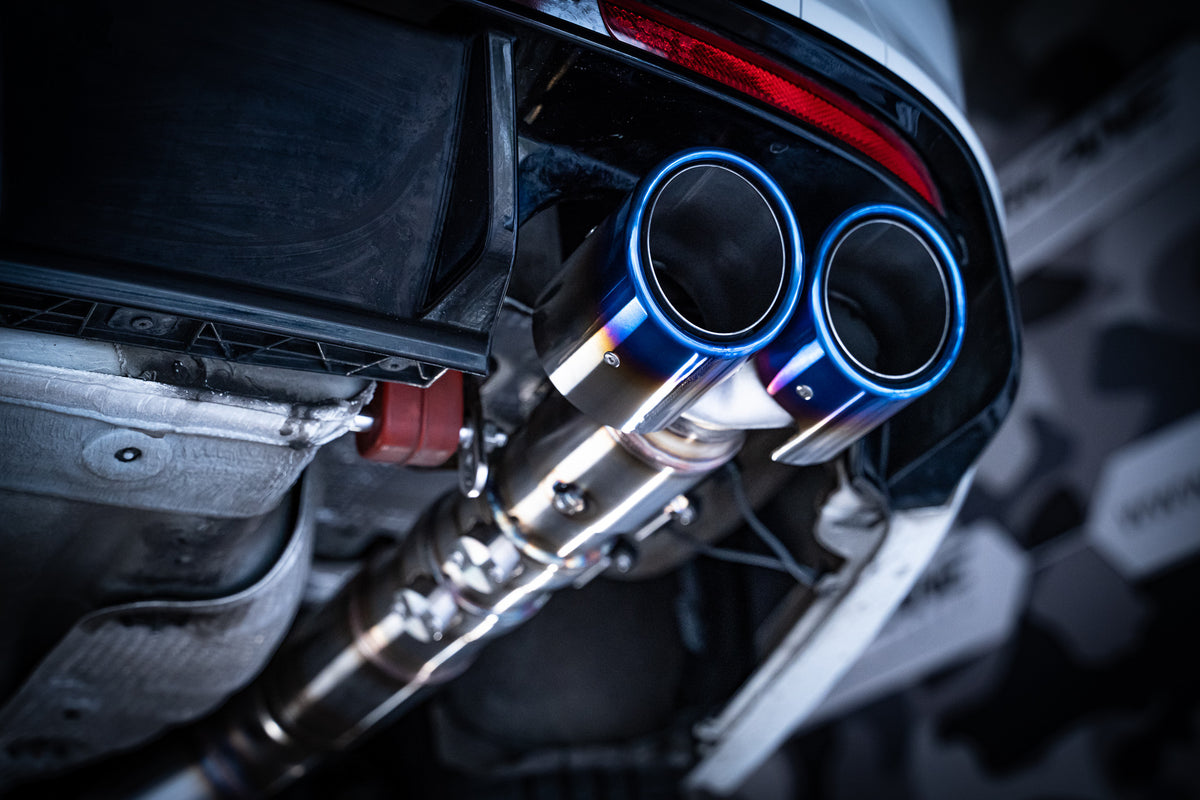 Sportovní klapkový výfuk Hurricane 3,5″ – VW Golf 7 R Variant 300 k před faceliftem verze V1